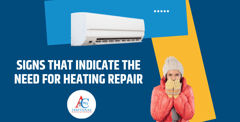 Signs that indicate the need for heating repair